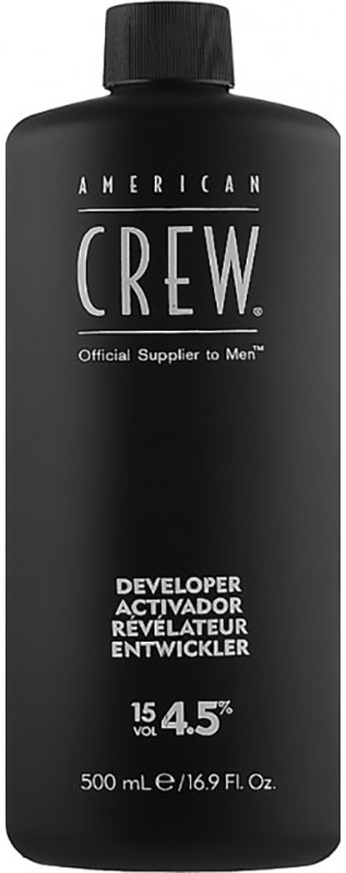 Проявник для системи маскування сивини 4.5% Precision Blend Developer American Crew, 500 мл