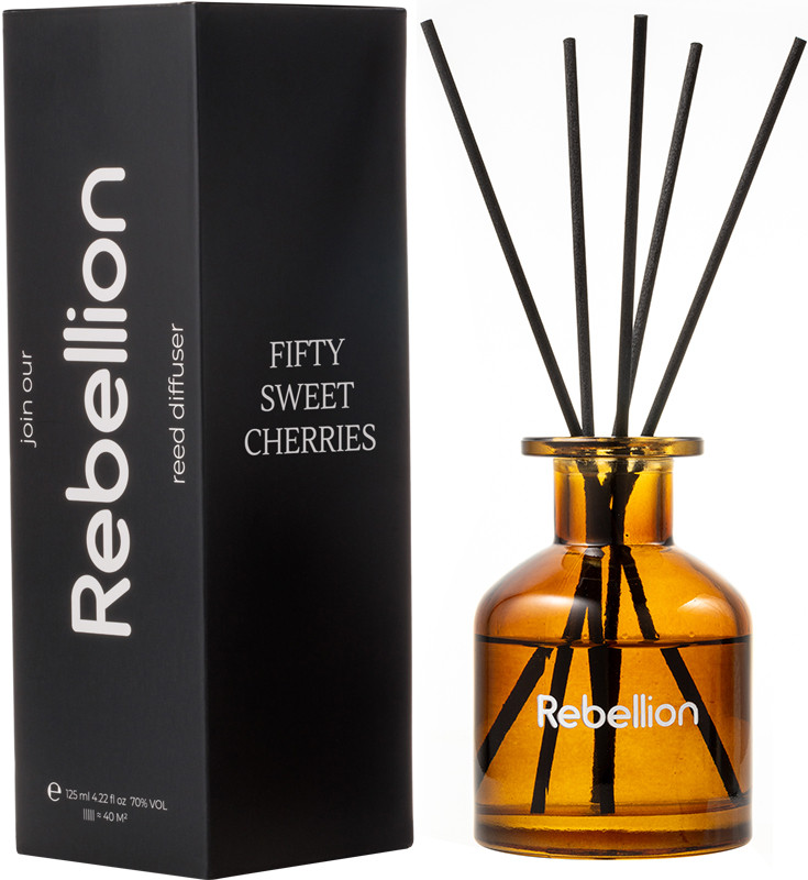 Аромадифузор Fifty Sweet Cherries Rebellion, 125мл на beauty-prof.com Аромадифузор Fifty Sweet Cherries Rebellion, 125мл