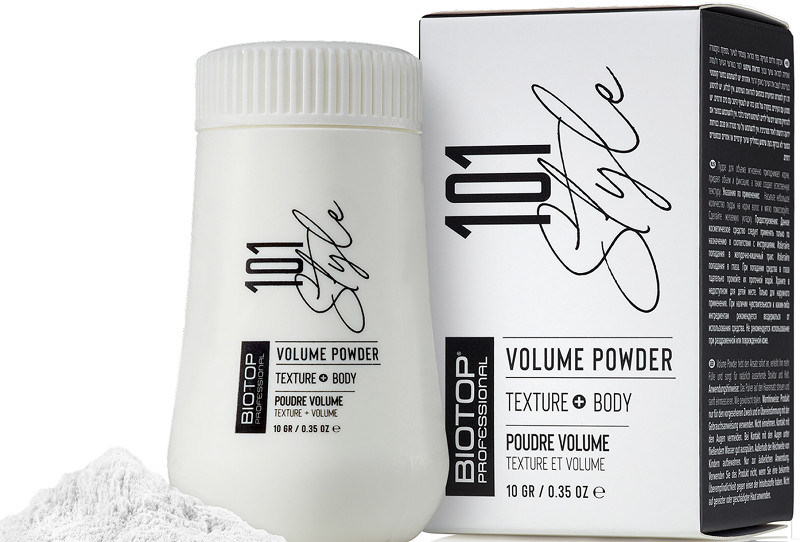 BIOTOP 101 Пудра текстуруюча для додання об'єму волоссю Texture&Body, 10 г 