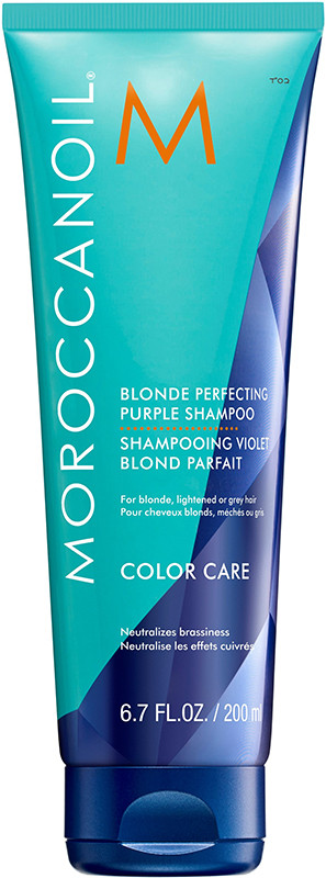 Тонуючий шампунь для волосся з фіолетовим пігментом Moroccanoil, 200 мл