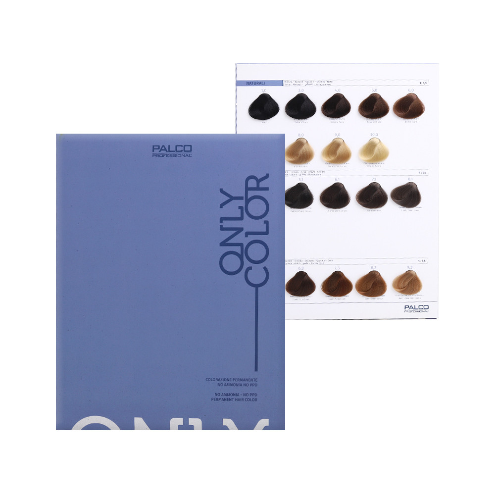 Фарб-карта 45 відтінків ONLY COLOR PАLCO