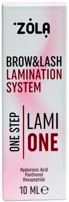 Моносистема ламинирования бровей и ресниц LAMIONE ONE STEP ZOLA, 10 мл