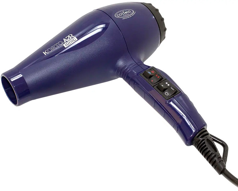 Фен для волосся Korto A2 Ionic 2200-2400W синій Сoif`in
