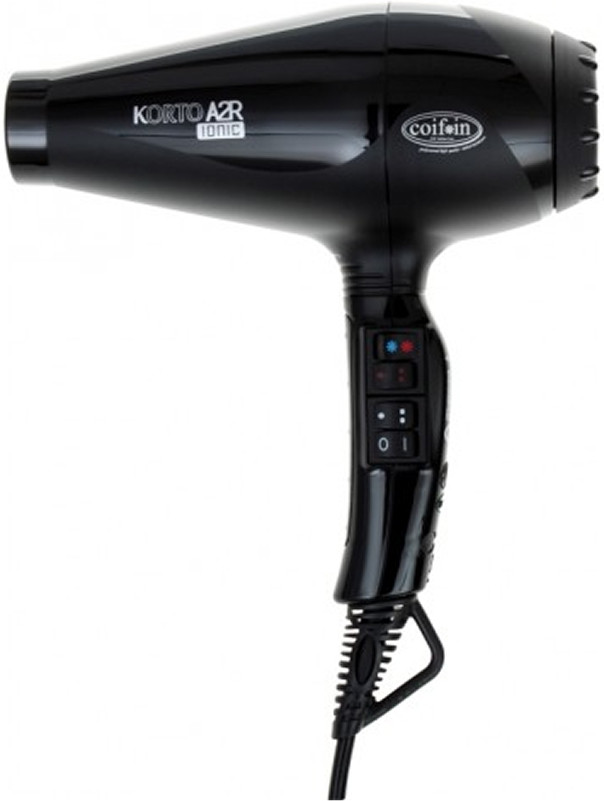 Фен для волосся Korto A2 Ionic 2200-2400W чорний Сoif`in