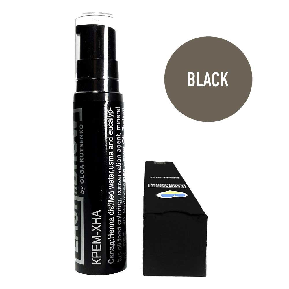 Крем-хна Permanent №6 чорний Permanent Lash&Brow, 10 мл