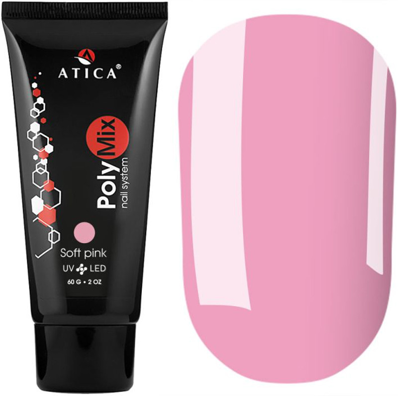 Полігель PolyMix 13 Simple Pink Atica, 30 мл
