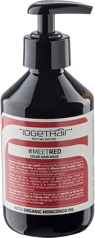 Відтіночна маска для волосся червоний Togethair, 250 мл