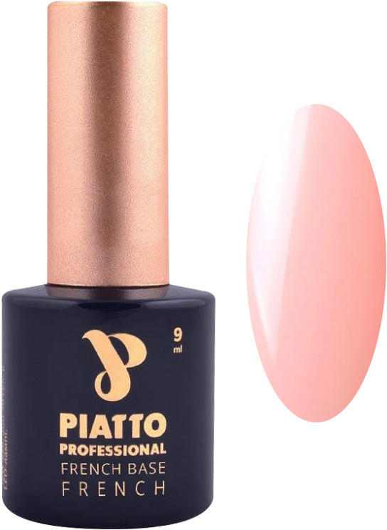 Основа френч каучукова №1 Base Piatto, 9 мл