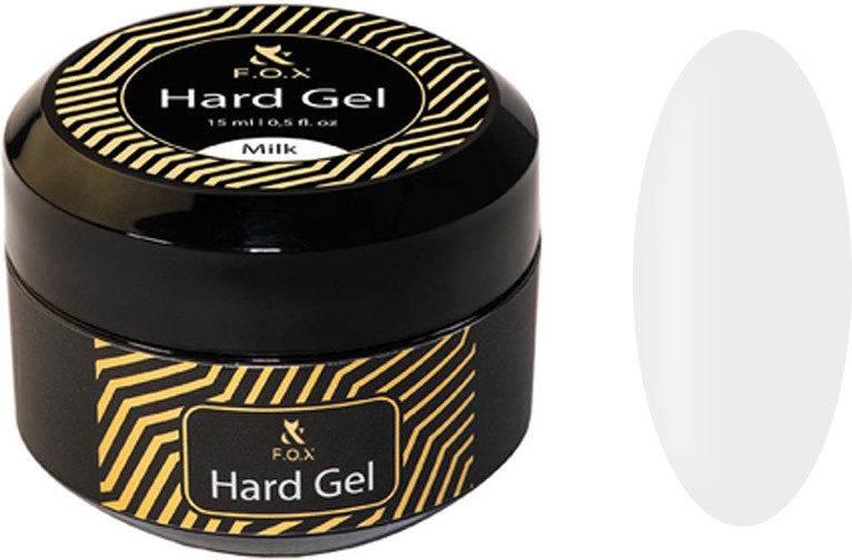 Строительный гель жидкий Hard gel Cover Light Milk F.O.X, 15 мл