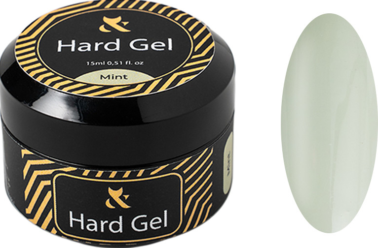 Строительный гель жидкий Hard gel Cover Mint F.O.X, 15 мл