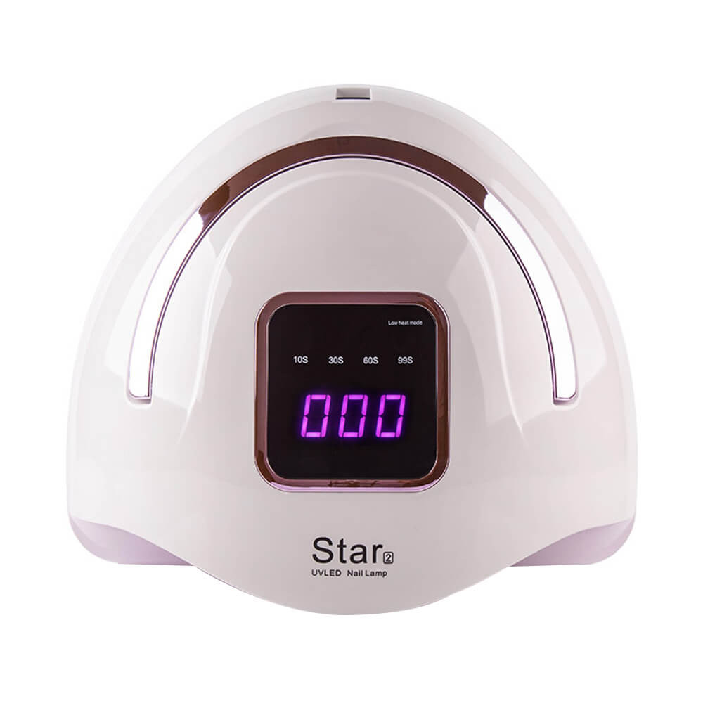 Лампа LED/UV STAR 2 гібридна (з дисплеєм) біло-рожеве золото з ручкою, 72 Вт на beauty-prof.com Фото 2 Лампа LED/UV STAR 2 гібридна (з дисплеєм) біло-рожеве золото з ручкою, 72 Вт Фото 2