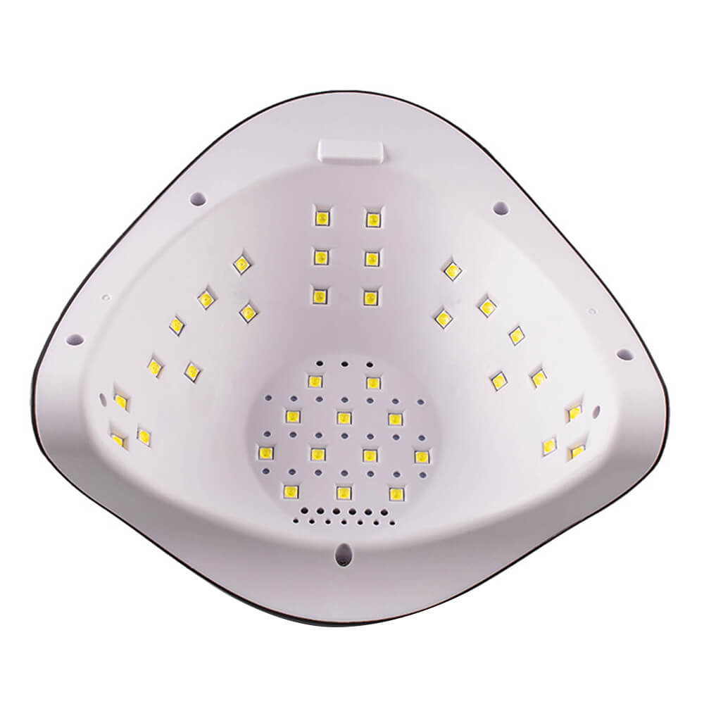 LED/UV Лампа STAR 2 гібридна (з дисплеєм) чорна 72 Вт з ручкою  Фото 3 