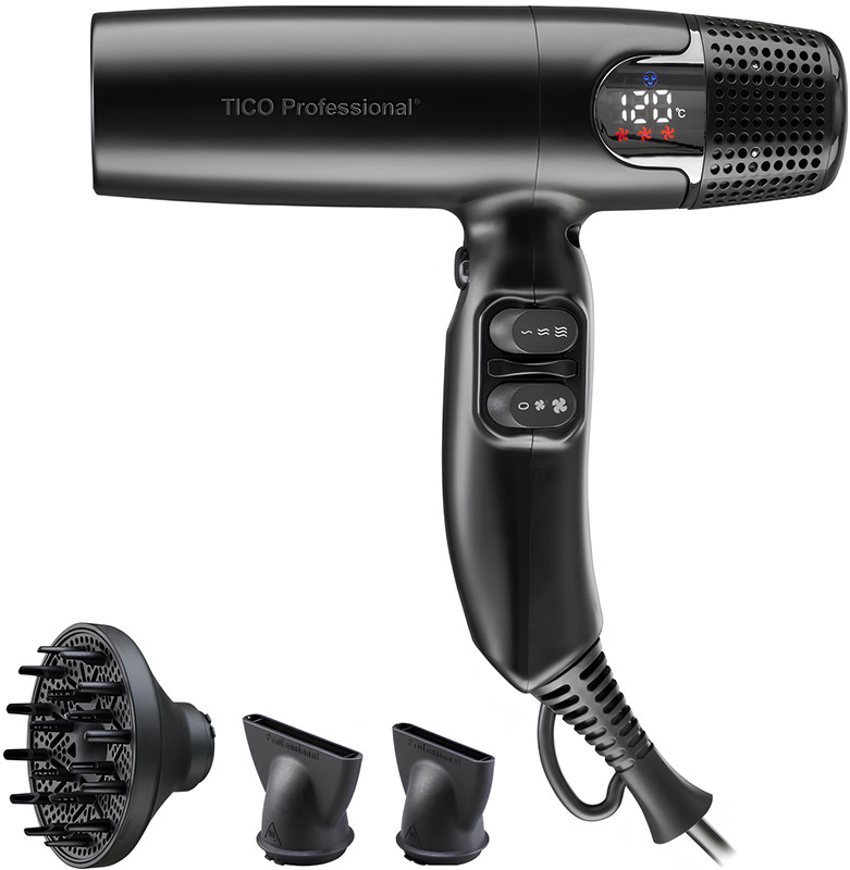Профессиональный фен Hyper Sonic 1800W Tico Professional 100033 на beauty-prof.com Фото 3 Профессиональный фен Hyper Sonic 1800W Tico Professional 100033 Фото 3
