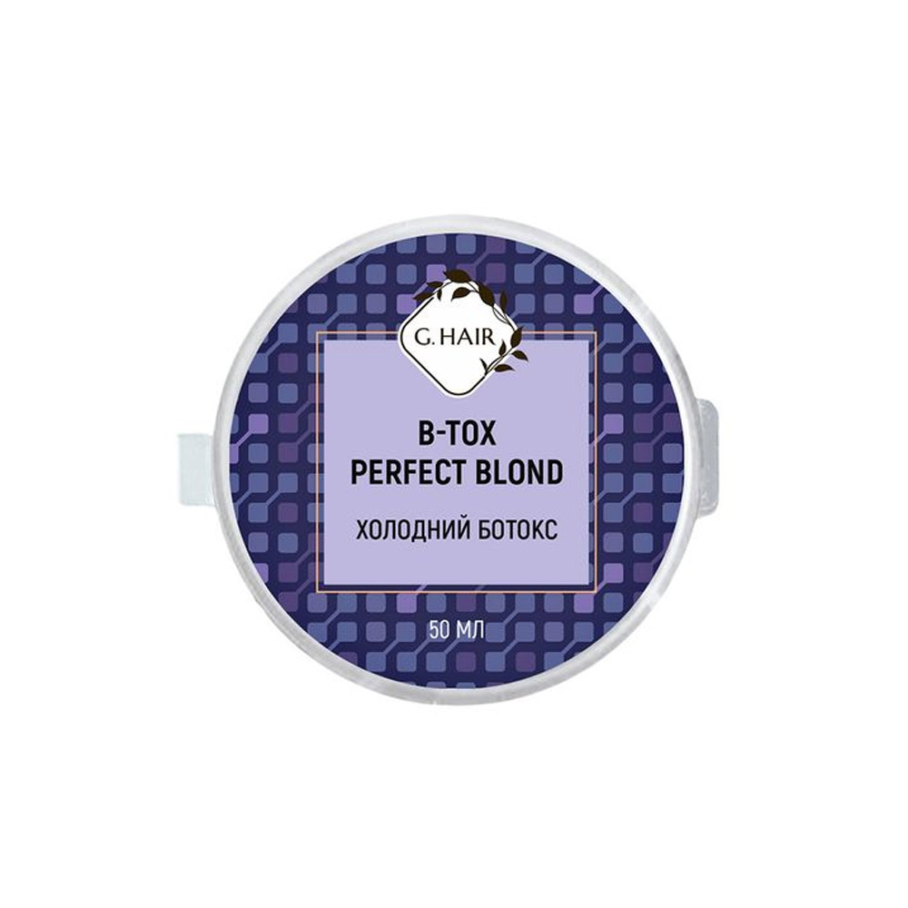 Ботокс для волосся Ідеальний Блонд G.Hair B-tox Perfect Blond Inoar, 50 мл на beauty-prof.com Ботокс для волосся Ідеальний Блонд G.Hair B-tox Perfect Blond Inoar, 50 мл