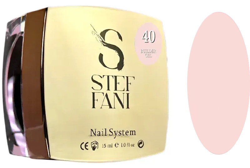 Гель для наращивания Builder Gel № 40 Steffani, 15 мл