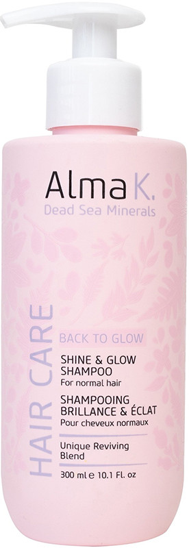 Шампунь для сияния волос Back To Glow Alma K, 300 мл