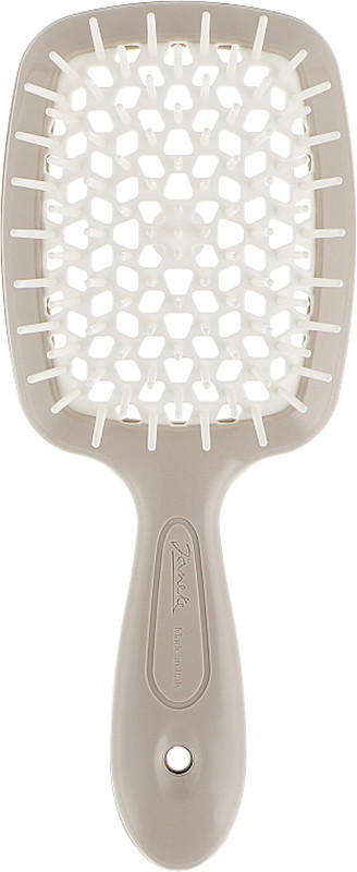 Щітка для волосся Superbrush Small Janeke, сіра з білим