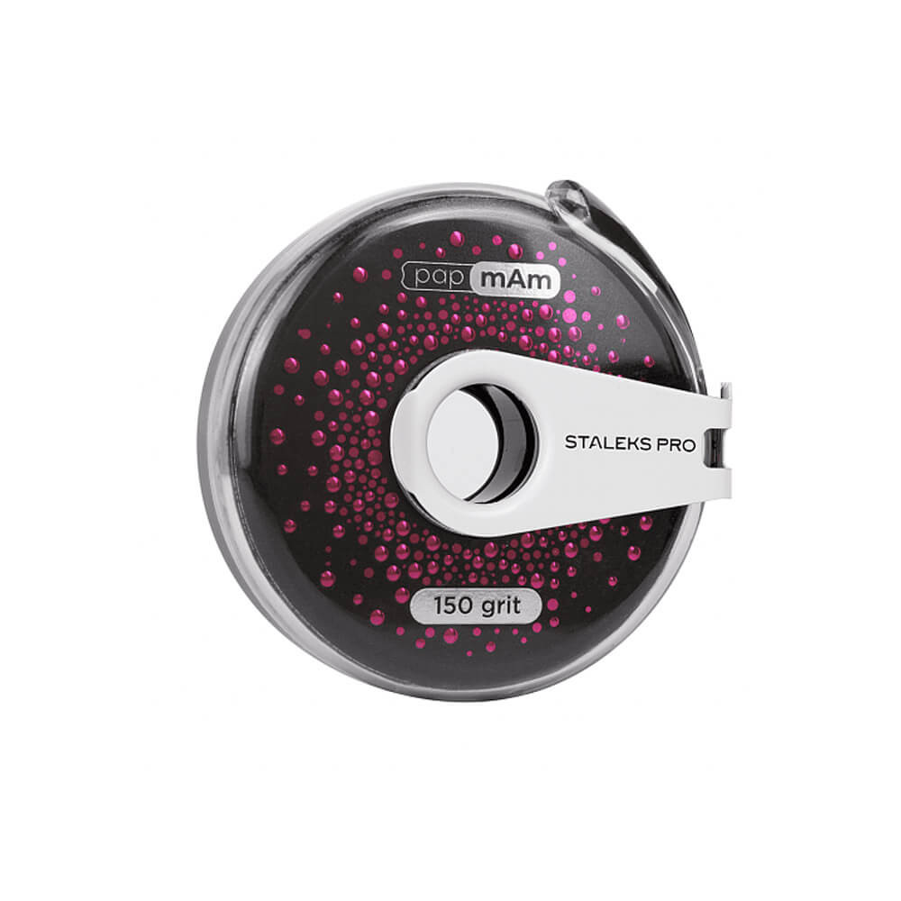Сменный файл-лента papmAm Exclusive в пластиковой катушке Staleks Pro 150 грит на beauty-prof.com Сменный файл-лента papmAm Exclusive в пластиковой катушке Staleks Pro 150 грит