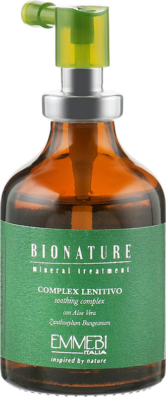 Спрей заспокійливий для шкіри голови BioNature Complex Lenitivo Emmebi, 50 мл на beauty-prof.com Спрей заспокійливий для шкіри голови BioNature Complex Lenitivo Emmebi, 50 мл