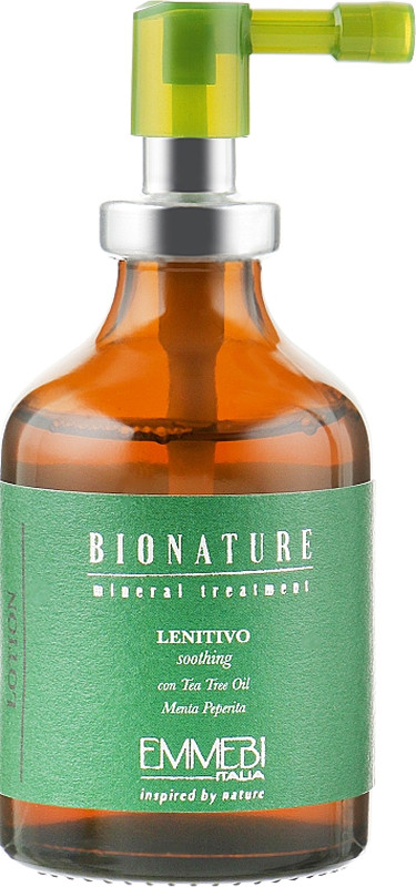 Лосьйон заспокійливий для чутливої шкіри голови BioNature Lenitiva Lotion Emmebi, 50 мл
