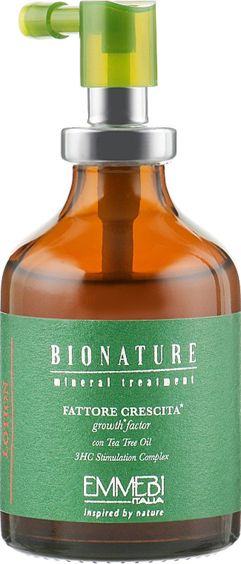 Лосьйон для росту волосся  BioNature Mineral Treatment Growth Factor Lotion Emmebi, 50 мл 