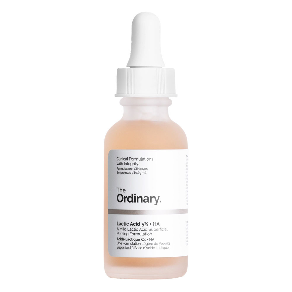 Пілінг для обличчя з молочною кислотою Lactic Acid 5% HA The Ordinary, 30 мл на beauty-prof.com Пілінг для обличчя з молочною кислотою Lactic Acid 5% HA The Ordinary, 30 мл