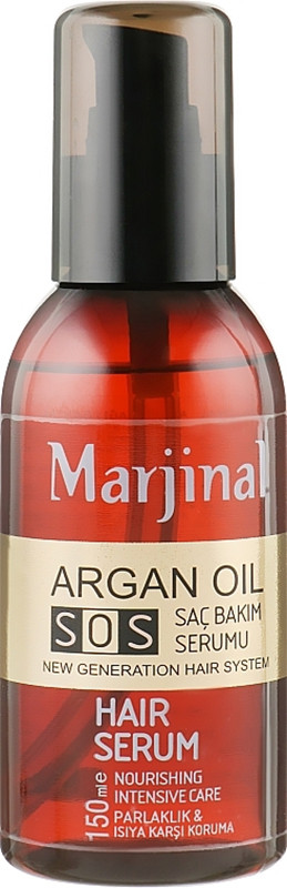 Сыворотка аргановая для интенсивного питания волос Marjinal, 150 мл