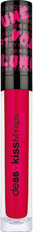 Об'ємний блиск для губ KISS MY LIPS №7 Debby, 4мл