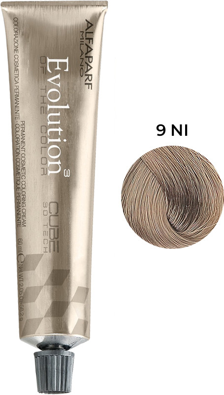 Стойкая краска для волос Evolution of the Color тон 9 Ni Alfaparf, 60 мл на beauty-prof.com Стойкая краска для волос Evolution of the Color тон 9 Ni Alfaparf, 60 мл