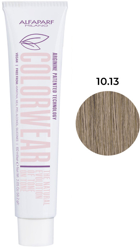 Тонирующая краска для волос Color Wear тон 10.13 Alfaparf, 60 мл