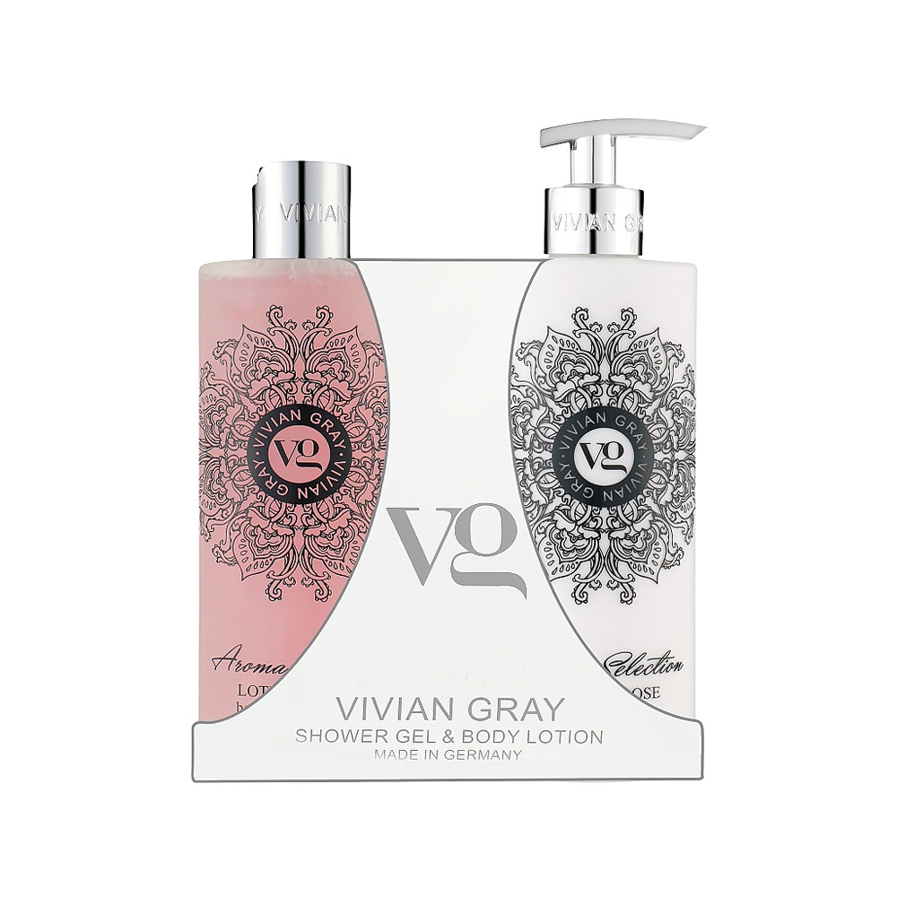Набір Гель для душа & Лосьйон для тіла Лотос і троянда 2 х 500 мл Vivian Gray на beauty-prof.com Фото 2 Набір Гель для душа & Лосьйон для тіла Лотос і троянда 2 х 500 мл Vivian Gray Фото 2