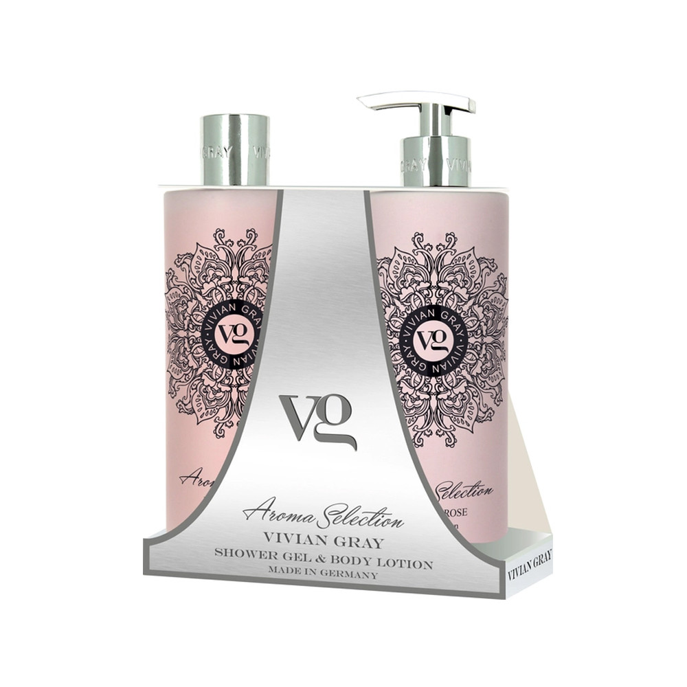 Набір Гель для душа & Лосьйон для тіла Лотос і троянда 2 х 500 мл Vivian Gray на beauty-prof.com Фото 3 Набір Гель для душа & Лосьйон для тіла Лотос і троянда 2 х 500 мл Vivian Gray Фото 3