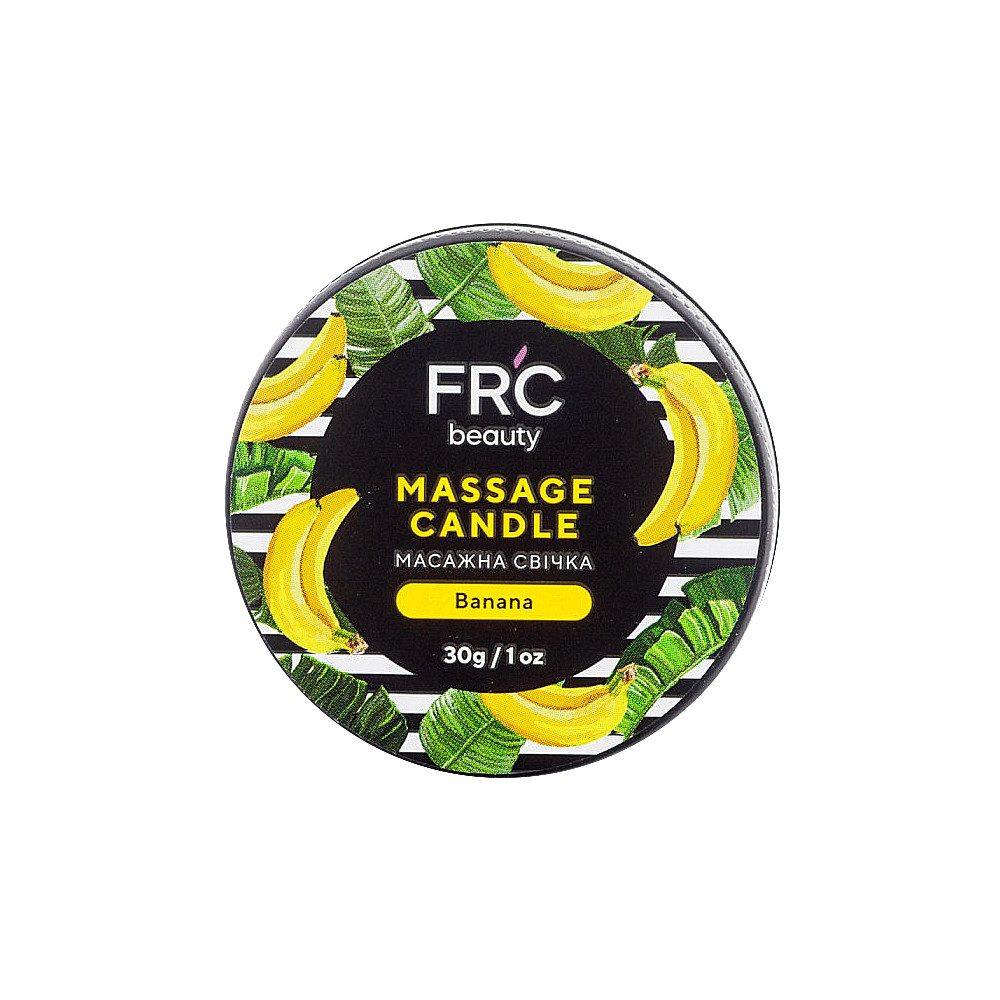 Массажная свеча Банан FR'C Beauty, 30 мл на beauty-prof.com Массажная свеча Банан FR'C Beauty, 30 мл
