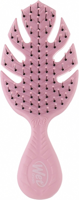 Щітка для волосся GO GREEN Detangler Mini Pink Wet Brush 