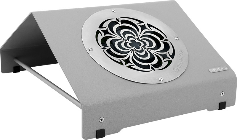 Вытяжка для маникюра Bioniqa Tabletop V3 Grey на beauty-prof.com Фото 2 Вытяжка для маникюра Bioniqa Tabletop V3 Grey Фото 2