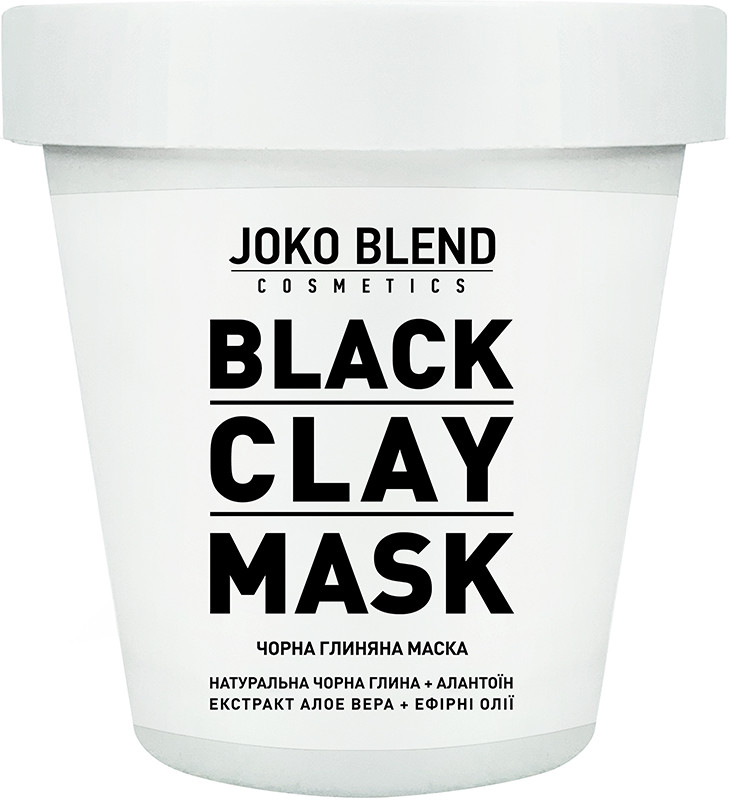 Маска керамічна для обличчя Black Сlay Mask Joko Blend 80 г