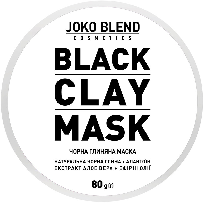 Маска глиняная для лица Black Сlay Mask Joko Blend 80 г на beauty-prof.com Фото 2 Маска глиняная для лица Black Сlay Mask Joko Blend 80 г Фото 2