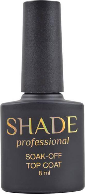 Фінішне покриття без липкого шару Soak-Off Top Shade, 8 мл
