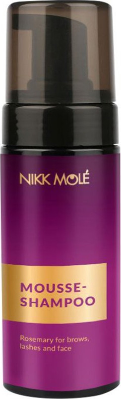Мус-шампунь для брів, вій та обличчя Nikk Mole, 150 мл