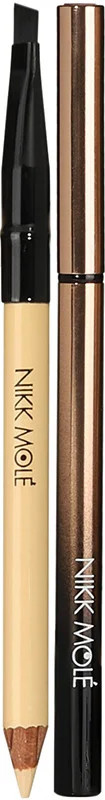 Карандаш-консилер для бровей с кисточкой Nikk Mole, 1 гр