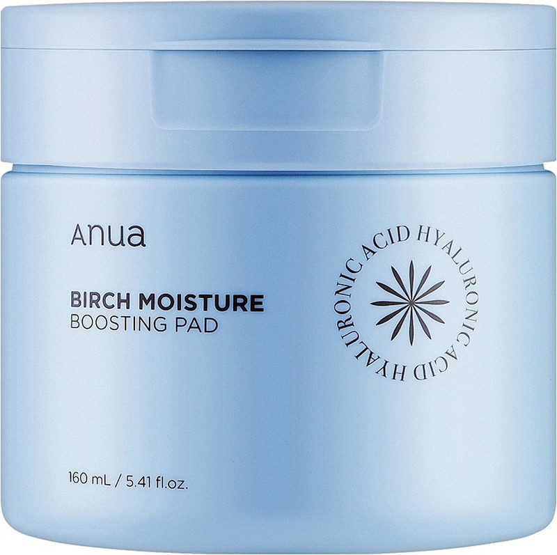 Пади зволожуючі Birch Moisture Boosting Pad ANUA, 70 шт