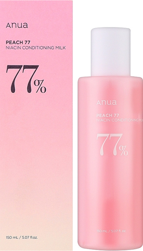 Молочко кондиціонуюче з екстрактом персика Peach 77 Niacin Conditioning Milk ANUA, 150 мл  Фото 2 