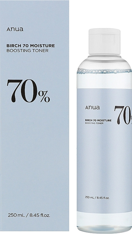 Тонер-бустер зволожуючий Birch Moisture Boosting Toner ANUA, 250 мл на beauty-prof.com Фото 2 Тонер-бустер зволожуючий Birch Moisture Boosting Toner ANUA, 250 мл Фото 2