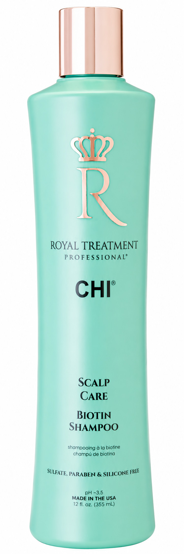 Шампунь для ухода за кожей головы с биотином Scalp Care Biotin Shampoo Royal Treatment CHI, 355 мл
