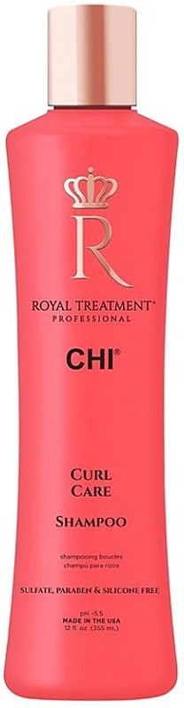Шампунь увлажняющий для кудрявых волос Curl Care Shampoo Royal Treatment CHI, 355 мл