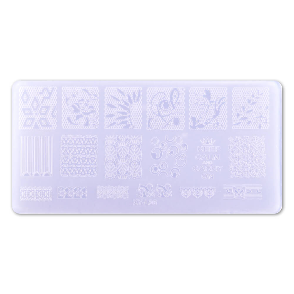 Акрилові пластини для стемпінга XY-06 MAXXIMUM *
