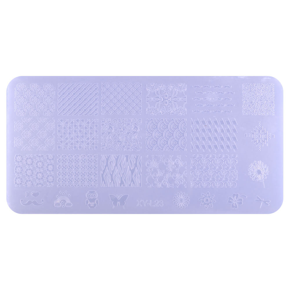 Акрилові пластини для стемпінга XY-23 MAXXIMUM *