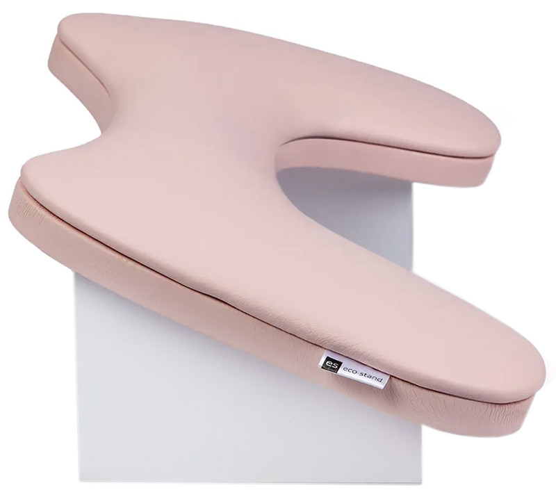 Подставка ортопедическая маникюрная ECO STAND BUTTERFLY (белый/розовый) на beauty-prof.com Фото 3 Подставка ортопедическая маникюрная ECO STAND BUTTERFLY (белый/розовый) Фото 3