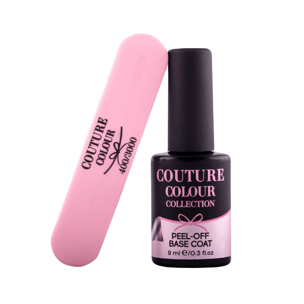Набір COUTURE Colour Peel-off Base Coat + nail buffer * на beauty-prof.com Фото 2 Набір COUTURE Colour Peel-off Base Coat + nail buffer * Фото 2