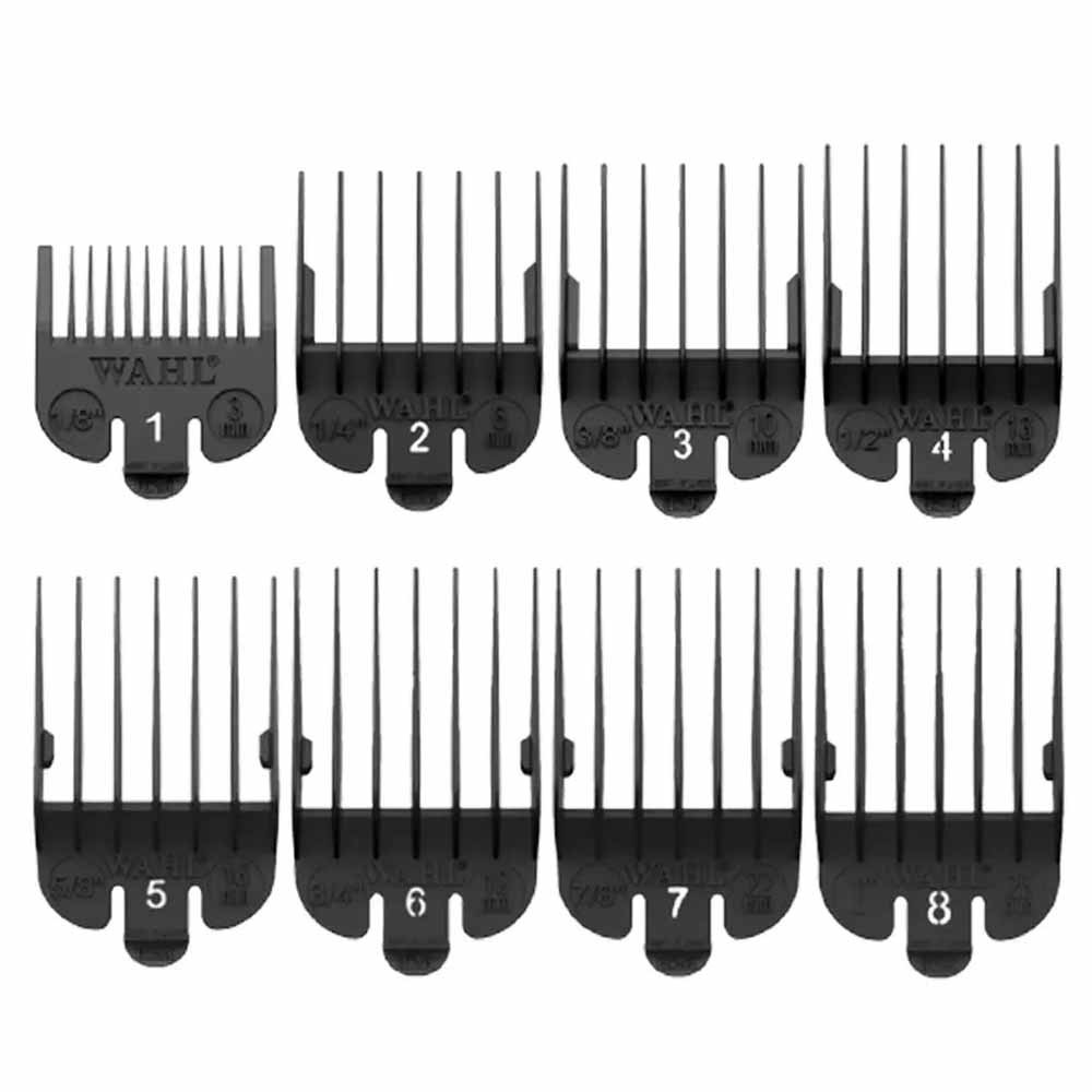 Набор насадок Black 03170-517 Wahl, 8 шт 